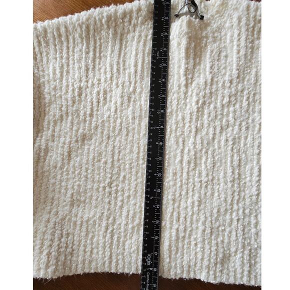 White Fox Leave Home Without Me Sweater, Cream, NWT, NEW Sz S/M - Picture 11 of 13